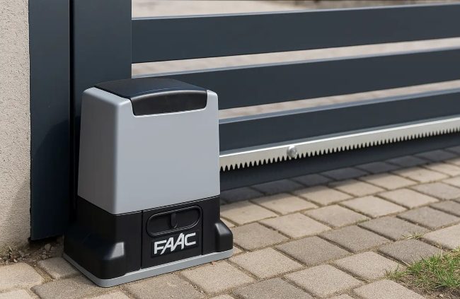 FAAC gate motors, known worldwide for its hydraulic and heavy-duty gate operators